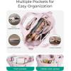 image:imageBAGSMART Crossbody Bags for Women Lightweight Purses for Women Quilted Puffer Tote Handbags for Daily UseShopTravelBaby Pink