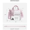 image:imageBAGSMART Crossbody Bags for Women Lightweight Purses for Women Quilted Puffer Tote Handbags for Daily UseShopTravelBaby Pink