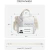 image:imageBAGSMART Crossbody Bags for Women Lightweight Purses for Women Quilted Puffer Tote Handbags for Daily UseShopTravelBeige