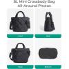 image:imageBAGSMART Crossbody Bags for Women Lightweight Purses for Women Quilted Puffer Tote Handbags for Daily UseShopTravelBlack