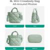image:imageBAGSMART Crossbody Bags for Women Lightweight Purses for Women Quilted Puffer Tote Handbags for Daily UseShopTravelForest Green