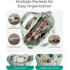 image:imageBAGSMART Crossbody Bags for Women Lightweight Purses for Women Quilted Puffer Tote Handbags for Daily UseShopTravelForest Green
