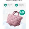 image:imageBAGSMART Crossbody Bags for Women Lightweight Purses for Women Quilted Puffer Tote Handbags for Daily UseShopTravelPink