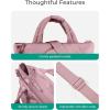 image:imageBAGSMART Crossbody Bags for Women Lightweight Purses for Women Quilted Puffer Tote Handbags for Daily UseShopTravelPink