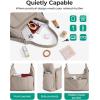 image:imageBAGSMART Crossbody Bags for Women Puffer Purses for Women DailyTravel 6L Cute Fluffy Hobo Bag  Lightweight Sturdy Travel Purse w zippered pockets amp adjustable strap Soft comfy cute Mothers day giftsCandy Pink