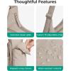 image:imageBAGSMART Crossbody Bags for Women Puffer Purses for Women DailyTravel 6L Cute Fluffy Hobo Bag  Lightweight Sturdy Travel Purse w zippered pockets amp adjustable strap Soft comfy cute Mothers day giftsAwarm Sand