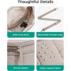 image:imageBAGSMART Crossbody Bags for Women Travel Purse Puffer Bum Bag Handbag Wallets Crossbody Fanny Packs for Travel amp WorkDark Pink