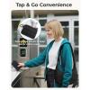 image:imageBAGSMART Crossbody Purses for Women with Adjustable Strap Small Puffer Hobo Bags Compact Fluffy Shoulder Handbags PouchCamel