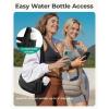 image:imageBAGSMART Crossbody Purses for Women with Adjustable Strap Small Puffer Hobo Bags Compact Fluffy Shoulder Handbags PouchCamel