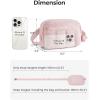 image:imageBAGSMART Fanny Packs for Women Cross Body Quilted Puffy Belt Bag with Pockets Fashion Waist Packs for Traveling Hiking CamelBlack