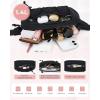 image:imageBAGSMART Fanny Packs for Women Small Belt Bag with Adjustable Strap Waist Pack for Running Workout Traveling Hiking BlackBlack