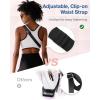 image:imageBAGSMART Fanny Packs for Women Small Belt Bag with Adjustable Strap Waist Pack for Running Workout Traveling Hiking BlackLight Pink