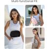 image:imageBAGSMART Puffy Fanny Packs for Women Crossbody Belt Bag with Adjustable Strap Quilted Waist Pack Purse for Traveling Shopping WorkoutPink