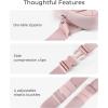 image:imageBAGSMART Puffy Fanny Packs for Women Crossbody Belt Bag with Adjustable Strap Quilted Waist Pack Purse for Traveling Shopping WorkoutPink