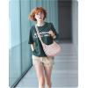 image:imageBAGSMART Quilted Crossbody Bag for Women Lightweight Puffer Purse for Travel Daily Use amp Work  Waterresistant Puffy Shoulder Bag w Adjustable Strap Light amp Comfortable Handsfree Bags Mothers day giftsDblossom Pink