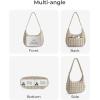 image:imageBAGSMART Quilted Crossbody Bag for Women Lightweight Puffer Purse for Travel Daily Use amp Work  Waterresistant Puffy Shoulder Bag w Adjustable Strap Light amp Comfortable Handsfree Bags Mothers day giftsEiced Lavender