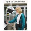 image:imageBAGSMART Shoulder Bag for Women Small Puffer Purses Crossbody Bag Lightweight Fluffy Hobo Handbag Puffy PouchBlack