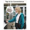 image:imageBAGSMART Shoulder Bag for Women Small Puffer Purses Crossbody Bag Lightweight Fluffy Hobo Handbag Puffy PouchCamel