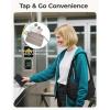 image:imageBAGSMART Shoulder Bag for Women Small Puffer Purses Crossbody Bag Lightweight Fluffy Hobo Handbag Puffy PouchGrey