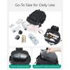 image:imageBAGSMART Small Crossbody Sling Bag Crossbody Daypack Chest Shoulder Bag Hiking Small Backpack for Casual Travel SportBlack