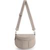 image:imageBAGSMART Crossbody Bags for Women Travel Purse Puffer Bum Bag Handbag Wallets Crossbody Fanny Packs for Travel amp WorkBrown