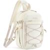 image:imageBAGSMART Small Crossbody Sling Bag Crossbody Daypack Chest Shoulder Bag Hiking Small Backpack for Casual Travel SportBeige