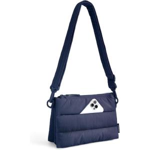image:imageBAGSMART Cross Body Purse Medium Crossbody Bags for Women Travel Purse 43L Puffy Handbag Wallet with RFID Blocking SlotsNavy Blue