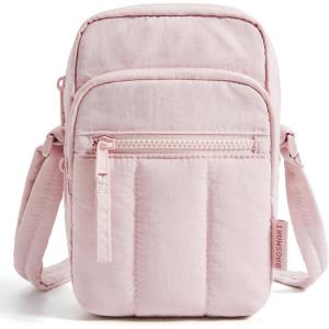image:imageBAGSMART Crossbody Bags for Women Mini Cell Phone Cross body Purses Travel Wallet with RFID Blocking Card SlotsEpink