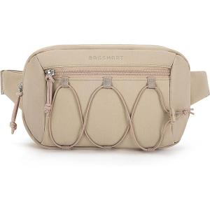 image:imageBAGSMART Fanny Packs for Women Small Belt Bag with Adjustable Strap Waist Pack for Running Workout Traveling Hiking BlackCamel