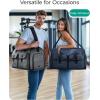 image:imageBAGSMART Garment Bags for Travel Convertible Garment Duffle Bag Suit Bags for Men Women 2 in 1 Garment Bags for Hanging Clothes Carry On Duffle Bag with Shoe Compartment BlackBlack