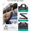 image:imageBAGSMART Garment Bags for Travel Convertible Garment Duffle Bag Suit Bags for Men Women 2 in 1 Garment Bags for Hanging Clothes Carry On Duffle Bag with Shoe Compartment BlackBlack