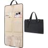 image:imageBAGSMART Garment Bags for Travel Foldable Carry on Suit Carrier for Hanging Clothes Stylish Dress Carrier Large Convertible Weekender Garment Bags for Women MenSleek Black