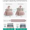image:imageBAGSMART Insulated Lunch Box for Women Double Deck Leakproof Cooler Bag with Expandable Design for Office Work amp Outdoor PicnicCamel