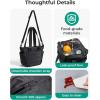 image:imageBAGSMART Lunch Bag Women Small Insulated Tote with Lunch Compartment Quilted Lightweight Puffy Tote Bag for Work Travel Outdoor Black04Green
