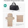 image:imageBAGSMART Medium Garment Bags for Travel Convertible Travel Garment Duffle Bag Suit Bags for Women 2 in 1 Garment Bags with Shoe CompartmentBlack