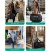 image:imageBAGSMART Medium Garment Bags for Travel Convertible Travel Garment Duffle Bag Suit Bags for Women 2 in 1 Garment Bags with Shoe CompartmentGrey