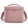 image:imageBAGSMART Lunch Box for Women Insulated Lunch Bag Cute Puffer Lunch Tote Bags Lightweight Quilted Reusable Cooler for Work Picnic or Travel KhakiDusky pink