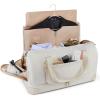 image:imageBAGSMART Medium Garment Bags for Travel Convertible Travel Garment Duffle Bag Suit Bags for Women 2 in 1 Garment Bags with Shoe CompartmentBeige