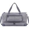image:imageBAGSMART Medium Garment Bags for Travel Convertible Travel Garment Duffle Bag Suit Bags for Women 2 in 1 Garment Bags with Shoe CompartmentGrey