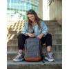 image:imageBAGSMART 37L Compression Travel Backpack Expandable Carry On Backpack with Packing Cubes Water Resistant Weekender Backpack Fits 17 Inch laptop Luggage Daypack with Shoe Bag GreyGrey
