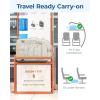 image:imageBAGSMART Carry On Travel Backpack 17 Inch Large Travel backpack Carry On Flight Approved Antitheft Personal Item Backpack Travel Bag With Shoe Bag 30L Water Resistant Casual Daypack BeigeBeige