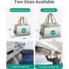 image:imageBAGSMART Gym Bag for Women Carry on Travel Duffel Bag Waterresistant Weekender with Shoe Compartment for Gym Travel Work Desert MediumClassic