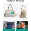image:imageBAGSMART Gym Bag for Women Carry on Travel Duffel Bag Waterresistant Weekender with Shoe Compartment for Gym Travel Work Desert MediumMDesert