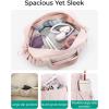 image:imageBAGSMART Gym Bag for Women Duffle Bag for Travel with Wet Pocket Lightweight Carry on Weekender Duffel Water ResistantCoral Pink