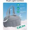image:imageBAGSMART Gym Bag for Women Duffle Bag for Travel with Wet Pocket Lightweight Carry on Weekender Duffel Water ResistantGray