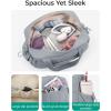 image:imageBAGSMART Gym Bag for Women Duffle Bag for Travel with Wet Pocket Lightweight Carry on Weekender Duffel Water ResistantGray