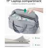 image:imageBAGSMART Gym Bag for Women Duffle Bag for Travel with Wet Pocket Lightweight Carry on Weekender Duffel Water ResistantLight Gray