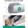 image:imageBAGSMART Gym Bag for Women Duffle Bag for Travel with Wet Pocket Lightweight Carry on Weekender Duffel Water ResistantLight Gray