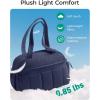 image:imageBAGSMART Gym Bag for Women Duffle Bag for Travel with Wet Pocket Lightweight Carry on Weekender Duffel Water ResistantNavy Blue