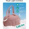 image:imageBAGSMART Gym Bag for Women Duffle Bag for Travel with Wet Pocket Lightweight Carry on Weekender Duffel Water ResistantPeach